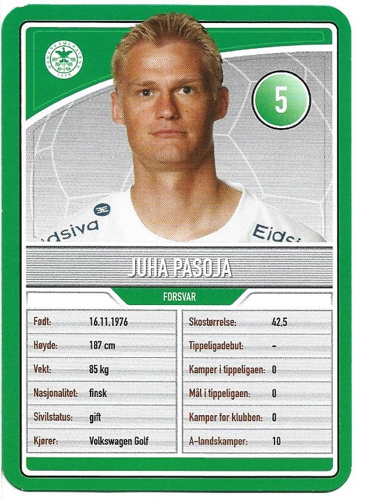HAM-KAM - JUHA PASOJA