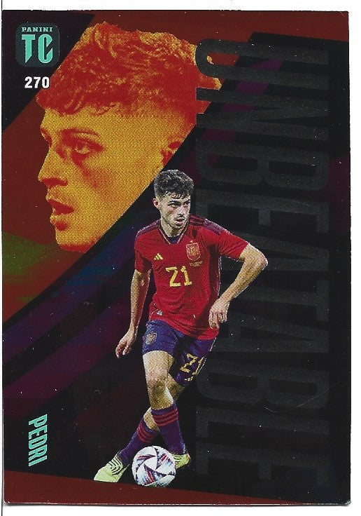 270. PEDRI - SPAIN - UNBEATABLE - RED HOT PARALLEL