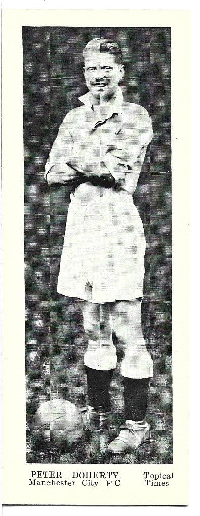 PETER DOHERTY - MANCHESTER CITY F.C