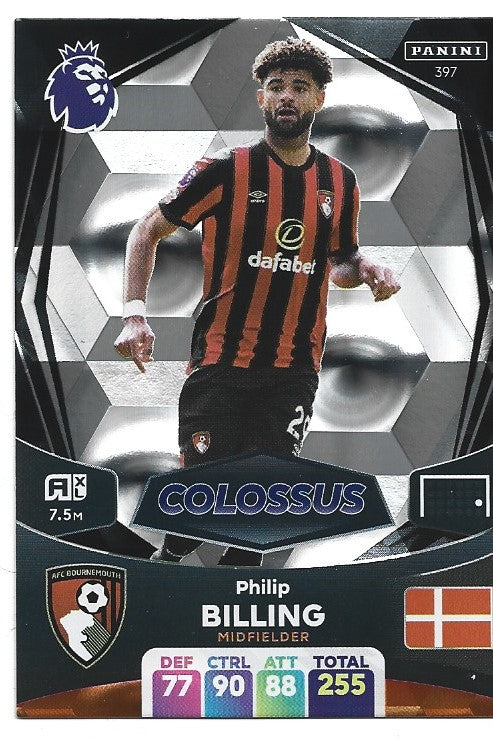 397.  Philip Billing  - AFC Bournemouth - COLOSSUS