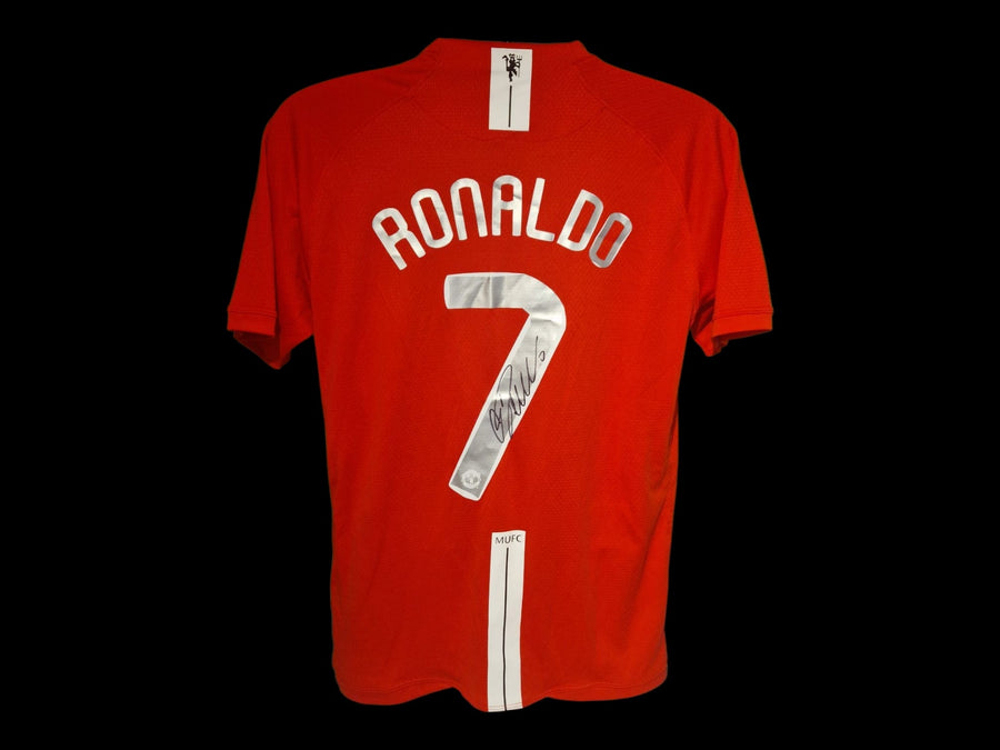 CRISTIANO RONALDO - SIGNERT DRAKT MED EKTEHETSBEVIS/COA