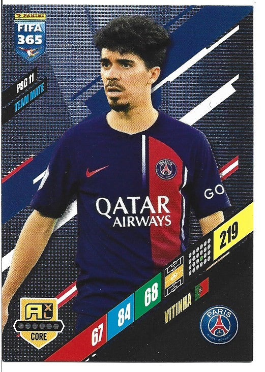 218.  PSG 11.  Vitinha - Paris Saint-Germain