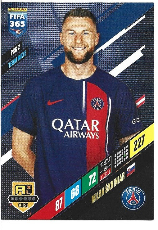 209.  PSG 2.  Milan Škriniar  - Paris Saint-Germain
