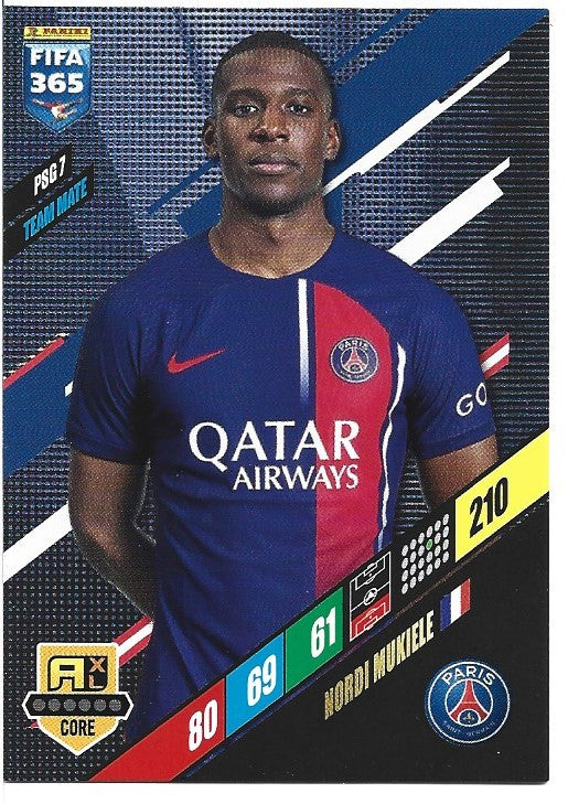 214.  PSG 7.  Nordi Mukiele  - Paris Saint-Germain