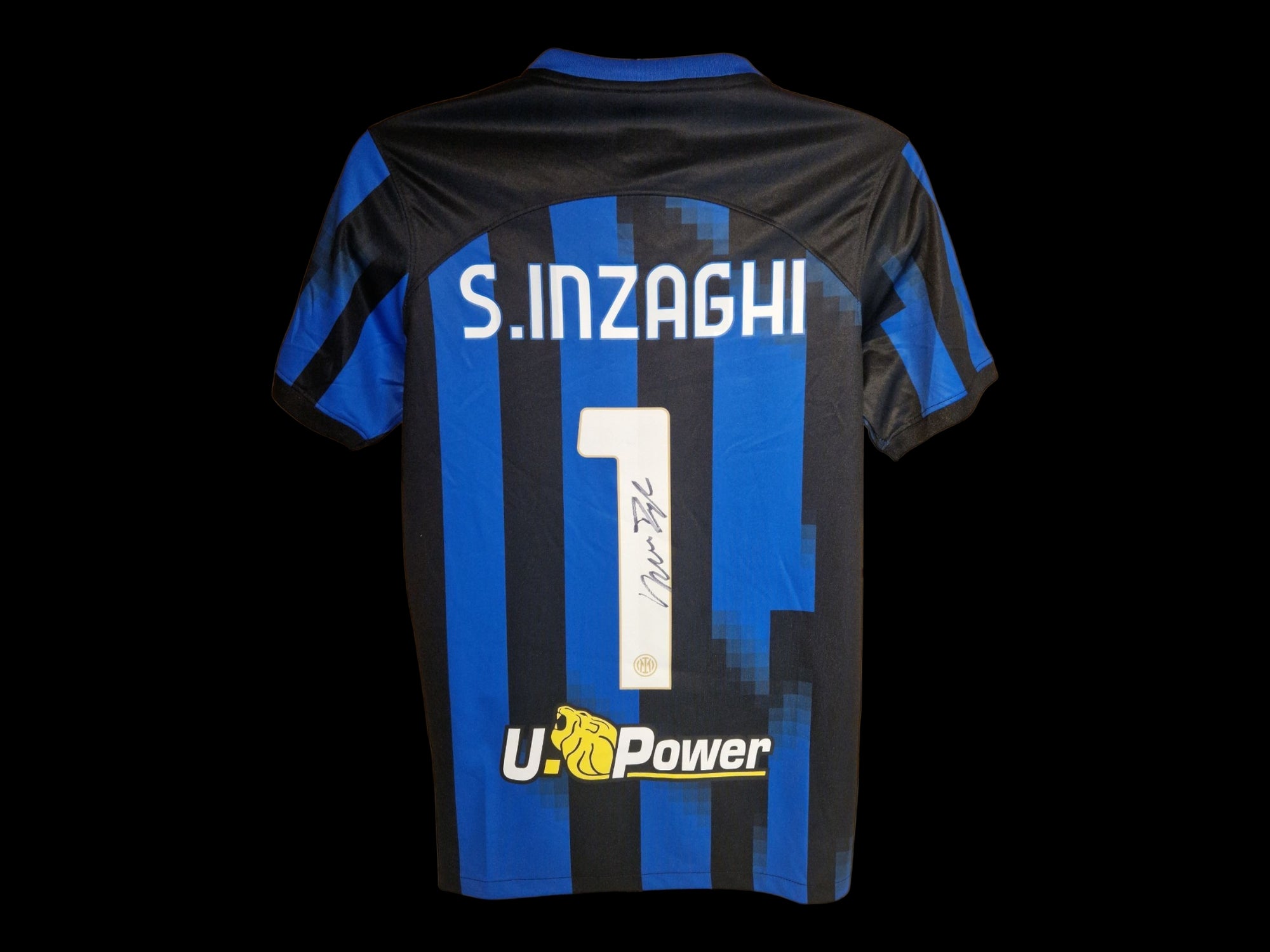 SIMONE INZAGHI - SIGNERT DRAKT MED EKTEHETSBEVIS/COA