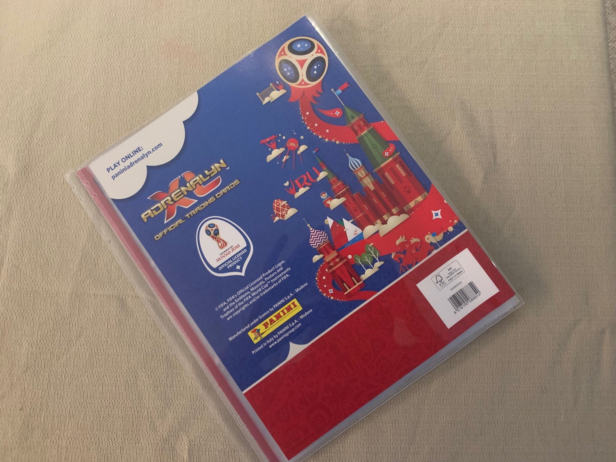 PANINI ADRENALYN XL FIFA WORLD CUP RUSSIA 2018 - ORGINAL SAMLEPERM - MED PERSONLIG RABATTKODE