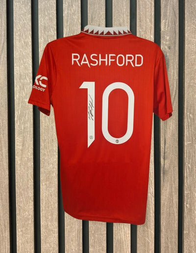 MARCUS RASHFORD -SIGNERT DRAKT MED EKTEHETSBEVIS/COA