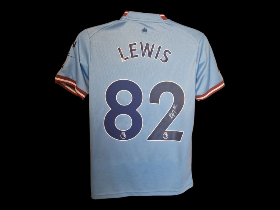 RICO LEWIS - SIGNERT DRAKT MED EKTEHETSBEVIS/COA