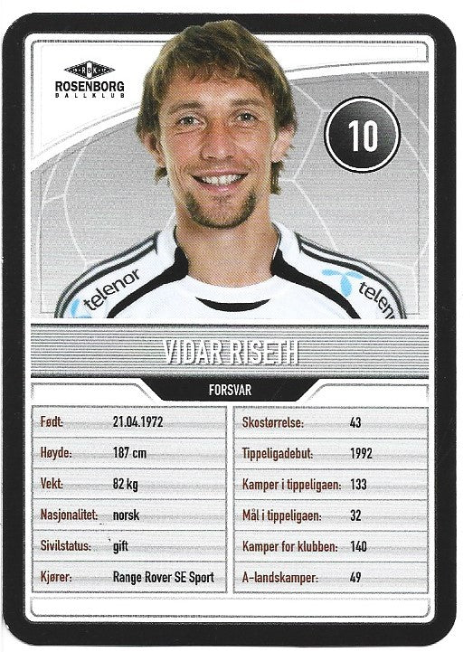 ROSENBORG BK - VIDAR RISETH