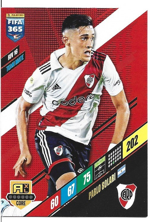 025.  RIV 16.  Pablo Solari - CA River Plate