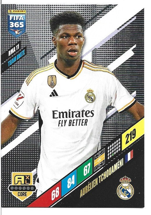 182.  RMA 11.  Aurélien Tchouaméni  - Real Madrid CF