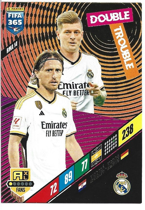 185.  RMA 14.  Toni Kroos &  Luka Modrić  - Real Madrid CF -  Double Trouble