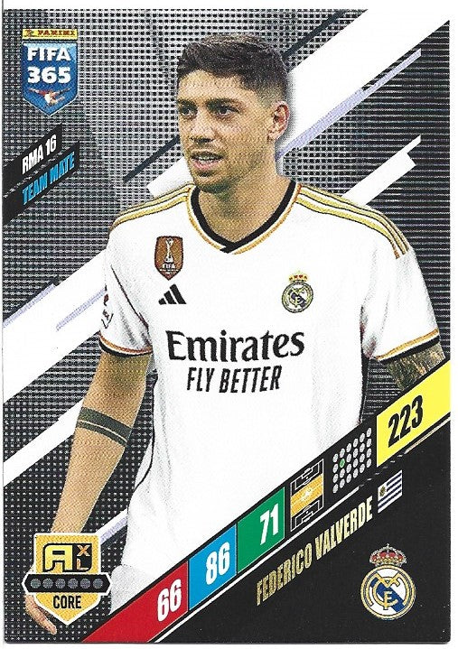 187.  RMA 16.  Federico Valverde  - Real Madrid CF