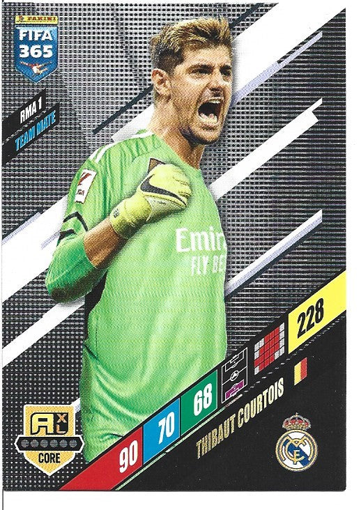 172.  RMA 1.  Thibaut Courtois  - Real Madrid CF