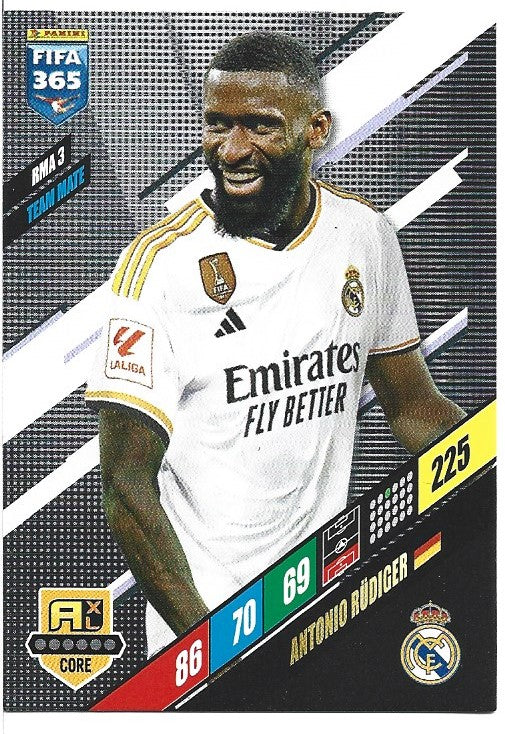 174.  RMA 3.  Antonio Rüdiger - Real Madrid CF