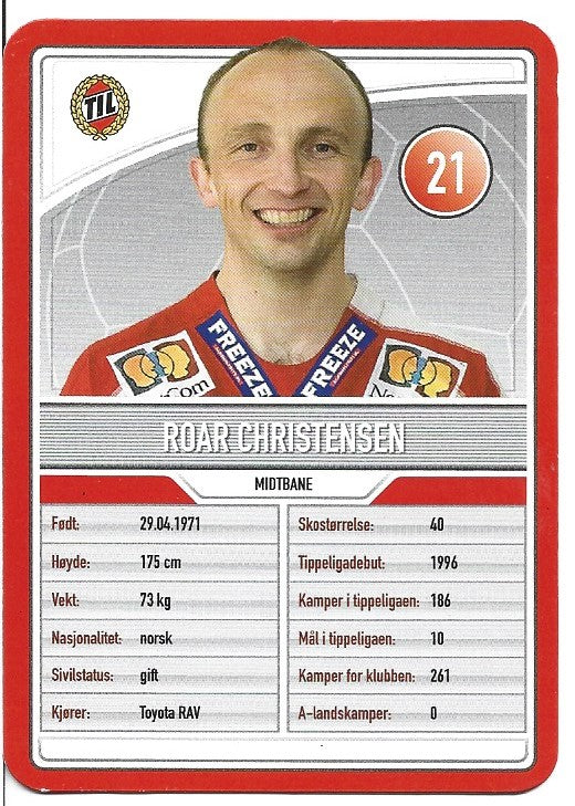 TROMSØ IL - ROAR CHRISTENSEN