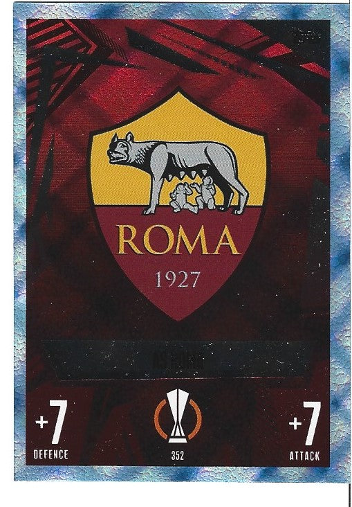 352. AS ROMA - CLUB BADGE - CRYSTAL