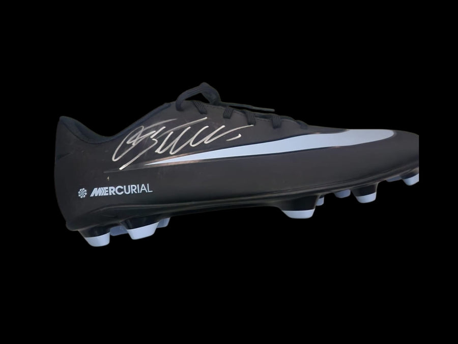 CRISTIANO RONALDO - SIGNERT SKO MED EKTEHETSBEVIS/COA