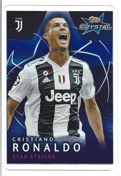 13. CRISTIANO RONALDO - JUVENTUS - STAR STRIKER - CRYSTAL