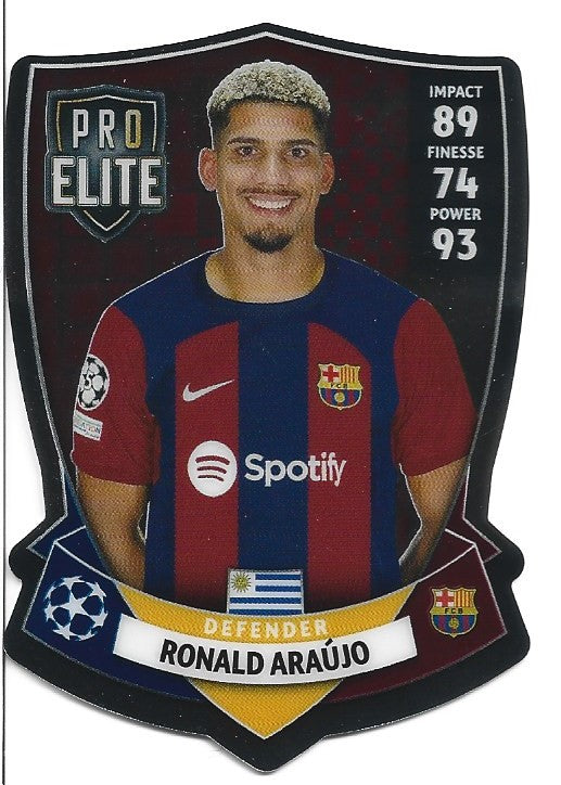 SH05 - RONALD ARAUJO - FC BARCELONA - PRO ELITE CHROME SHIELD - #99
