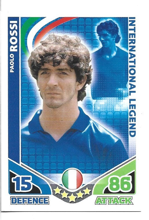 328. Paolo Rossi - Italy - INTERNATIONAL LEGEND