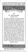 35. S. MATTHEWS - STOKE CITY
