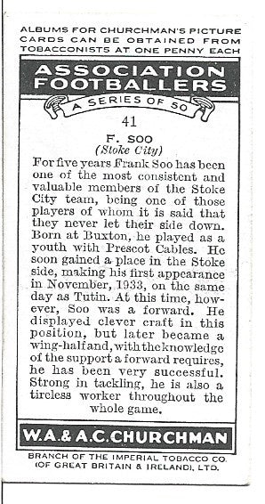 41. F. SOO - STOKE CITY