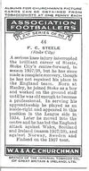 44. F.C. STEELE - STOKE CITY