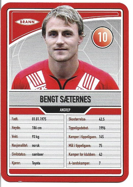 BRANN - BENGT SÆTERNES