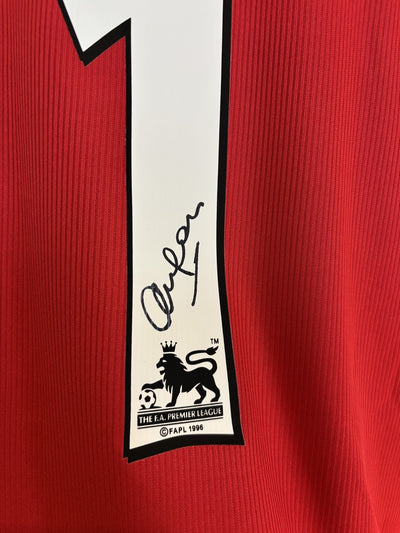 SIR ALEX FERGUSON - SIGNERT DRAKT MED EKTEHETSBEVIS/COA