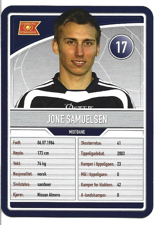 VIKING FK - JONE SAMUELSEN