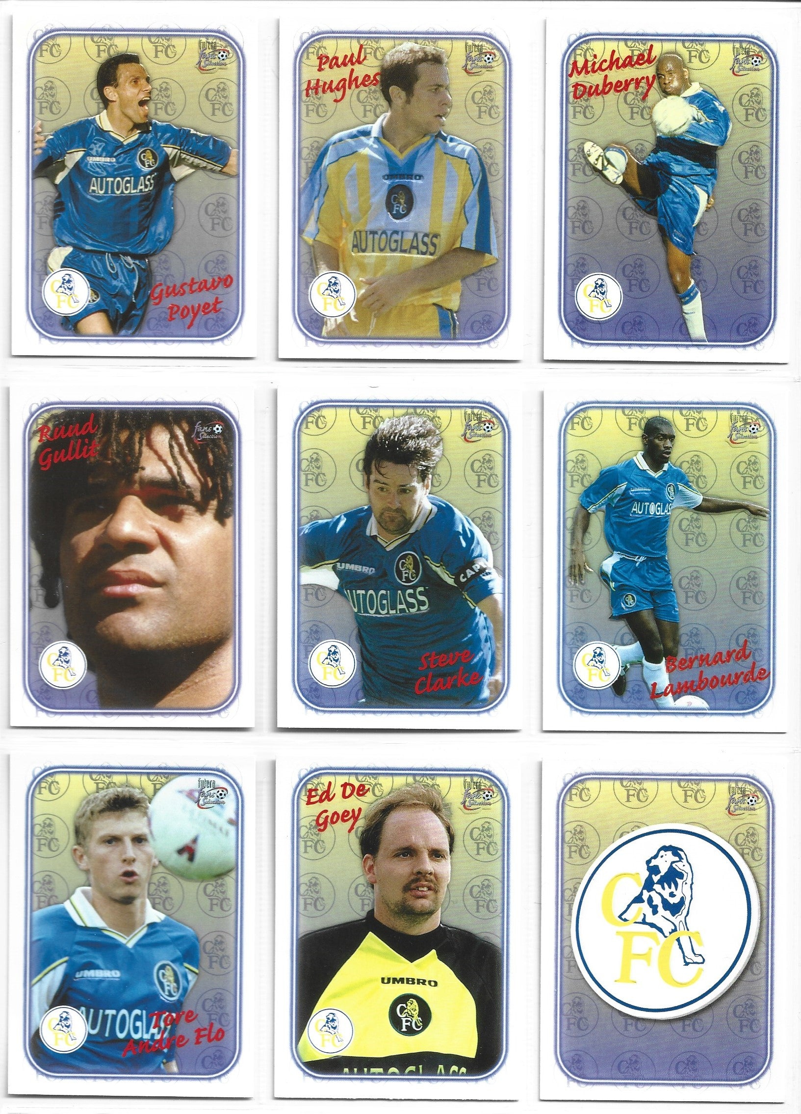 CHELSEA - FUTERA 1997 - SPECIAL EDITION - EMBOSSED