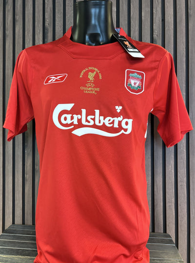 STEVEN GERRARD - SIGNERT DRAKT MED EKTEHETSBEVIS/COA