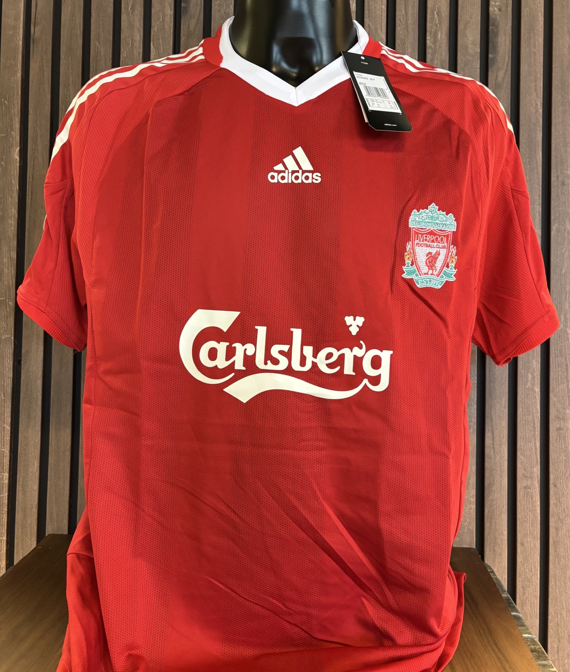 STEVEN GERRARD - SIGNERT DRAKT MED EKTEHETSBEVIS/COA