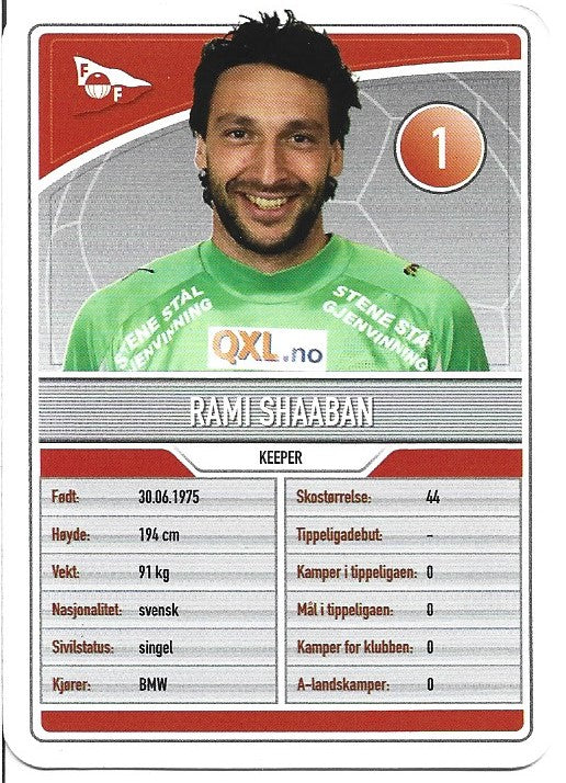 FREDRIKSTAD FK - RAMI SHAABAN