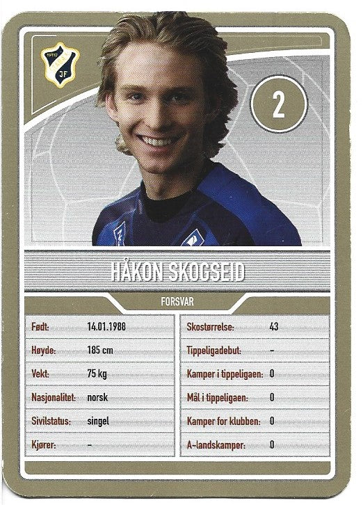 STABÆK IF - HÅKON SKOGSEID - GULLKORT