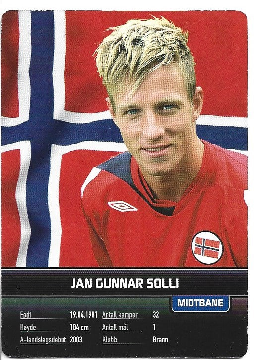 A-LANDSLAGET - HERRER - JAN GUNNAR SOLLI