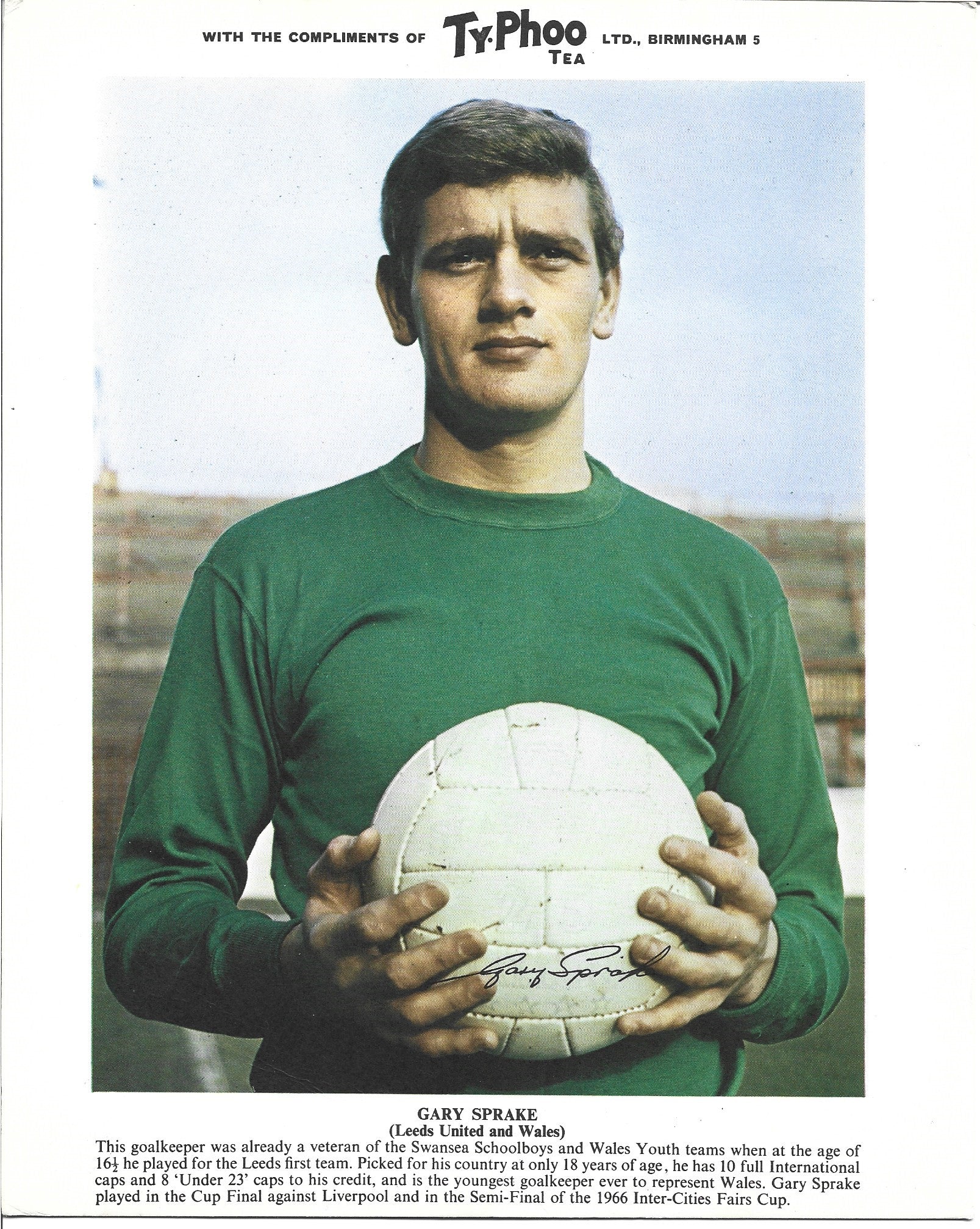 GARY SPRAKE - LEEDS UNITED