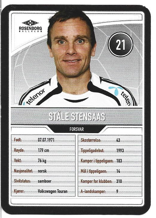 ROSENBORG BK - STÅLE STENSAAS