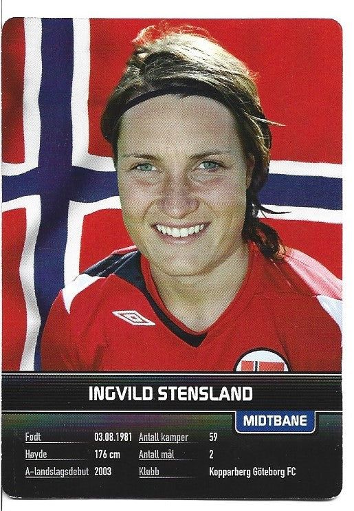 A-LANDSLAGET - DAMER - INGVILD STENSLAND