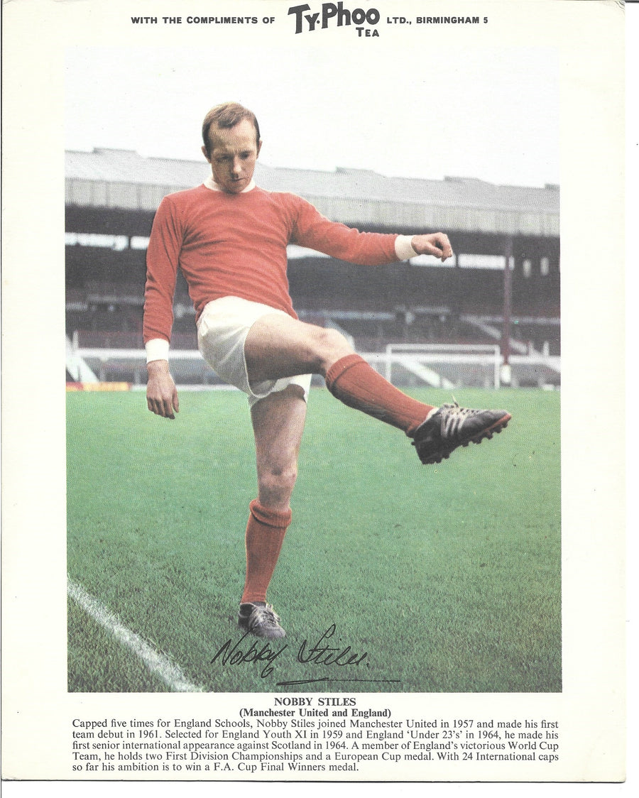 NOBBY STILES - MANCHESTER UNITED