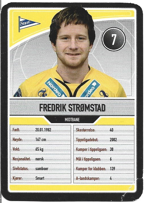 START - FREDRIK STRØMSTAD