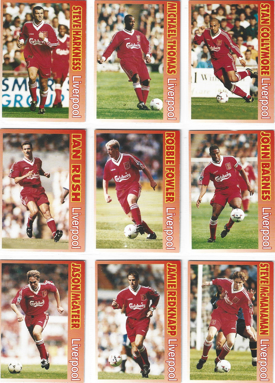 LIVERPOOL - KOMPLETT SETT MED LCD PUBLISHING - 1995