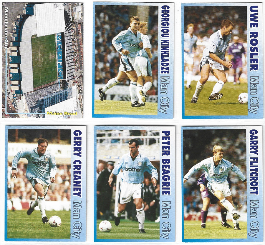 MANCHESTER CITY - FKS PUBLISHERS LTD 1995 - KOMPLETT LAGSETT
