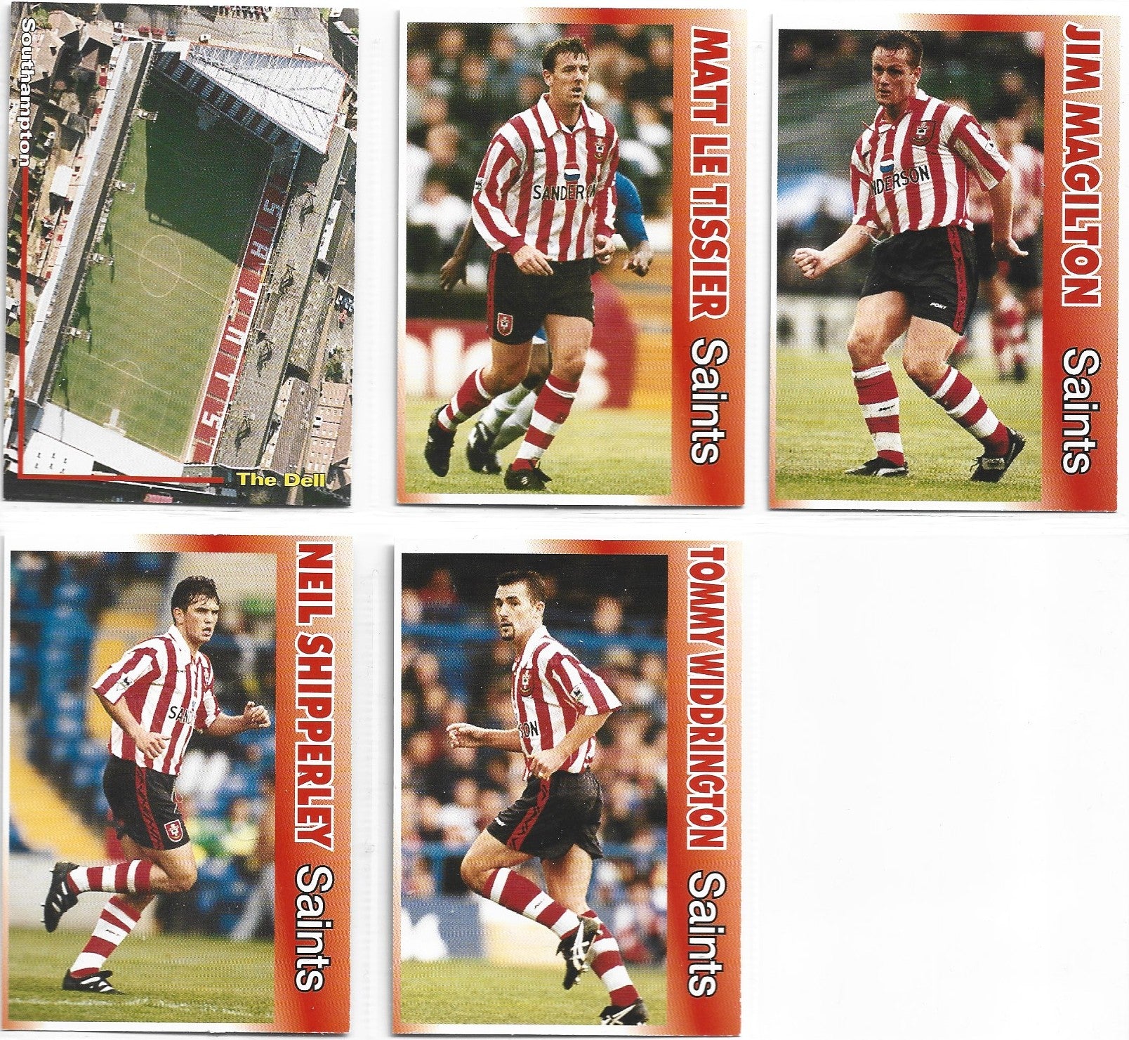SOUTHAMPTON - FKS PUBLISHERS LTD 1995 - KOMPLETT LAGSETT