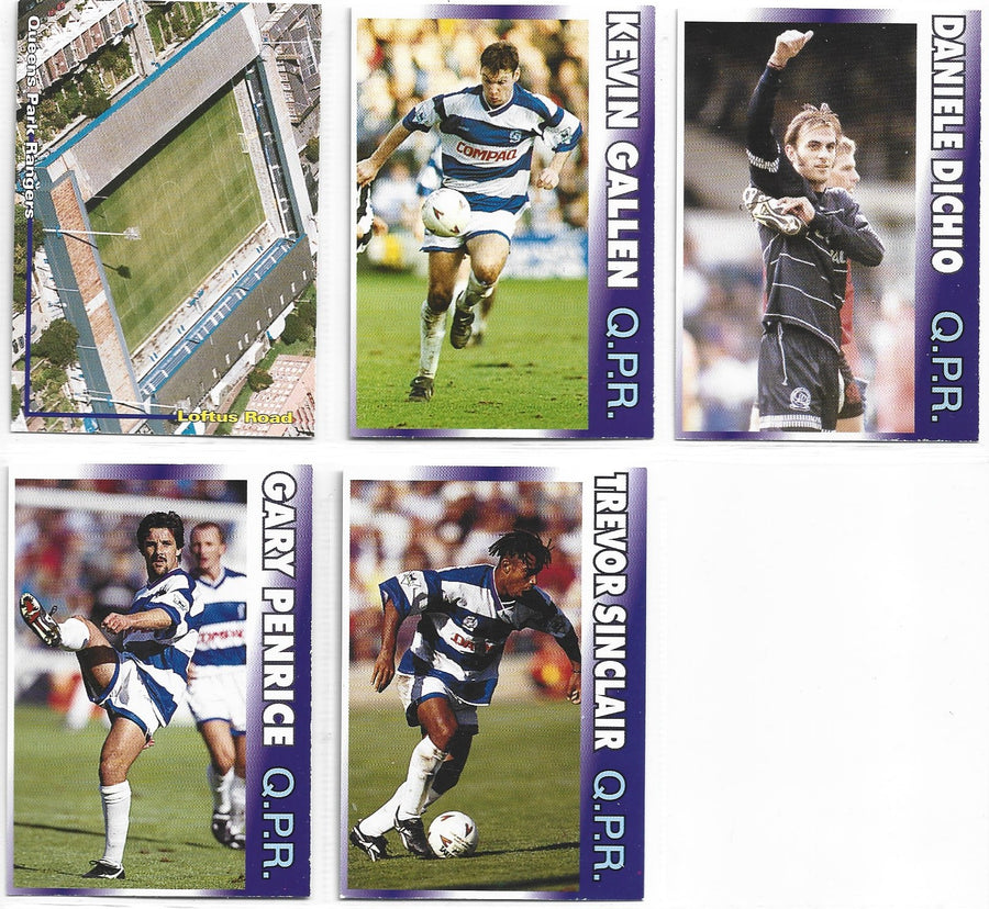 QUEENS PARK RANGERS - FKS PUBLISHERS LTD 1995 - KOMPLETT LAGSETT