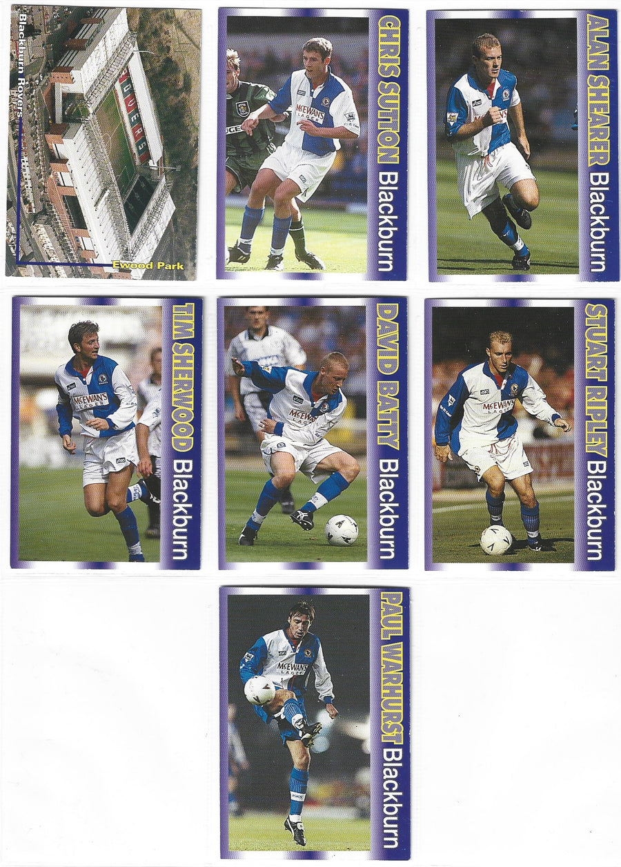 BLACKBURN ROVERS - FKS PUBLISHERS LTD 1995 - KOMPLETT LAGSETT