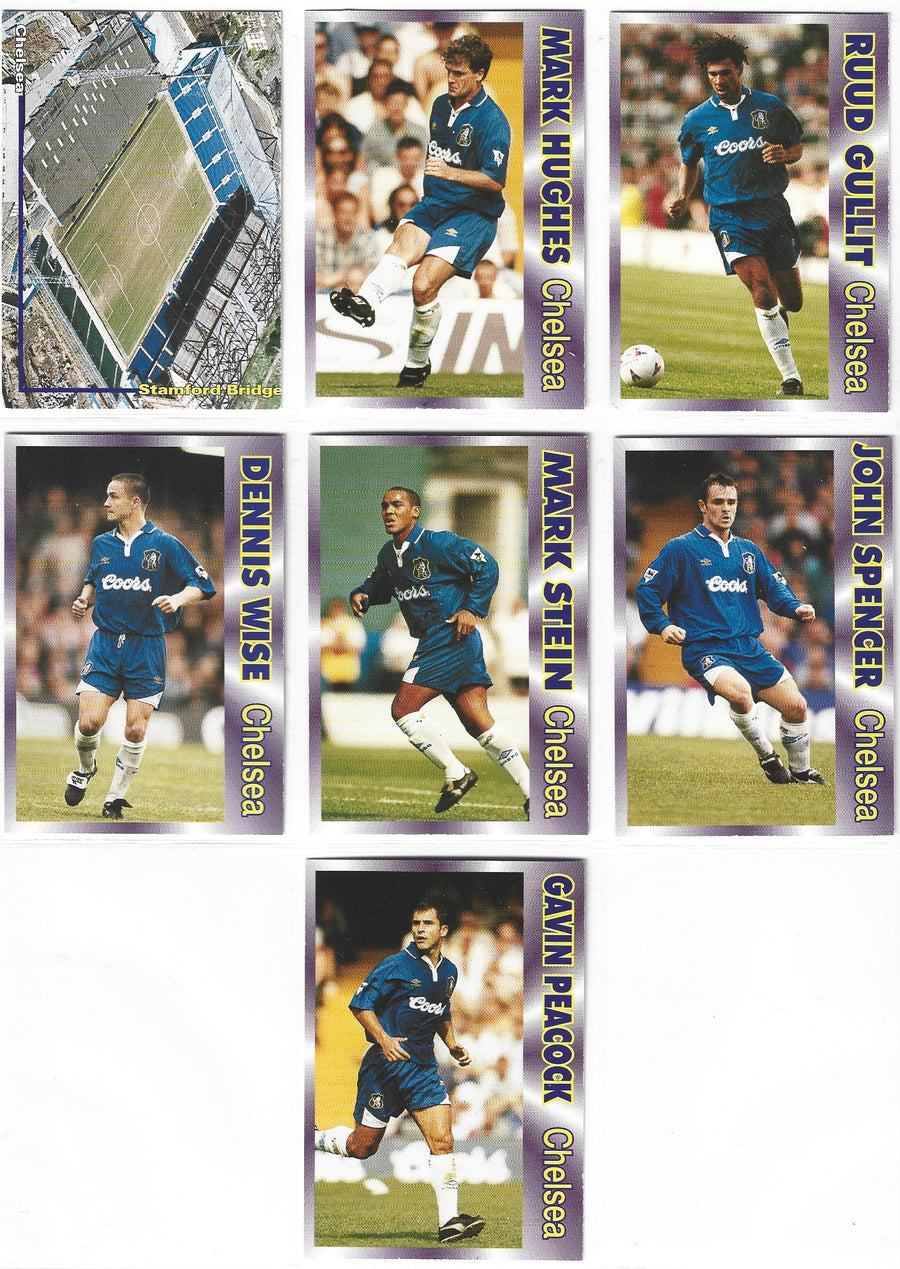 CHELSEA FC - FKS PUBLISHERS LTD 1995 - KOMPLETT LAGSETT