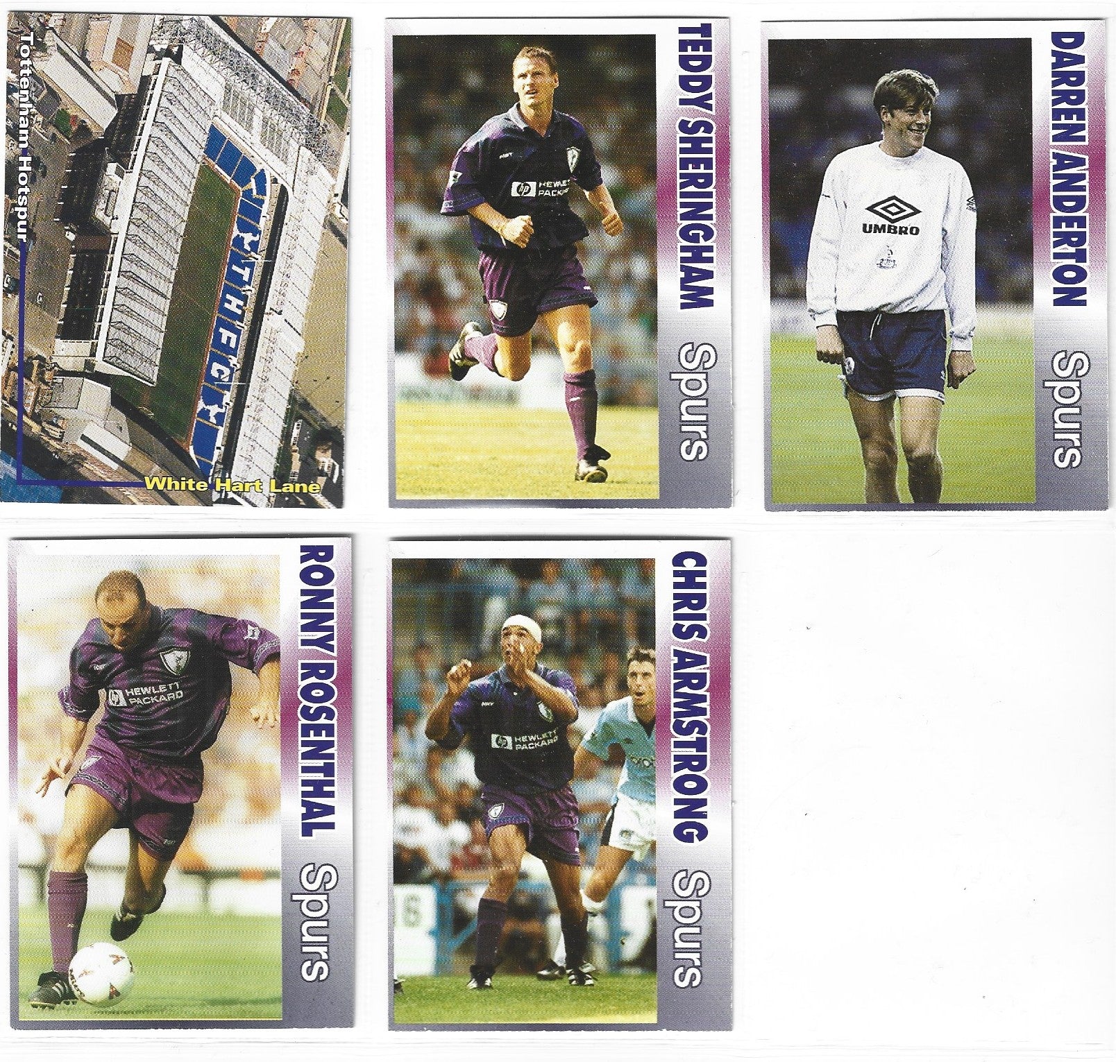 TOTTENHAM HOTSPUR - FKS PUBLISHERS LTD 1995 - KOMPLETT LAGSETT