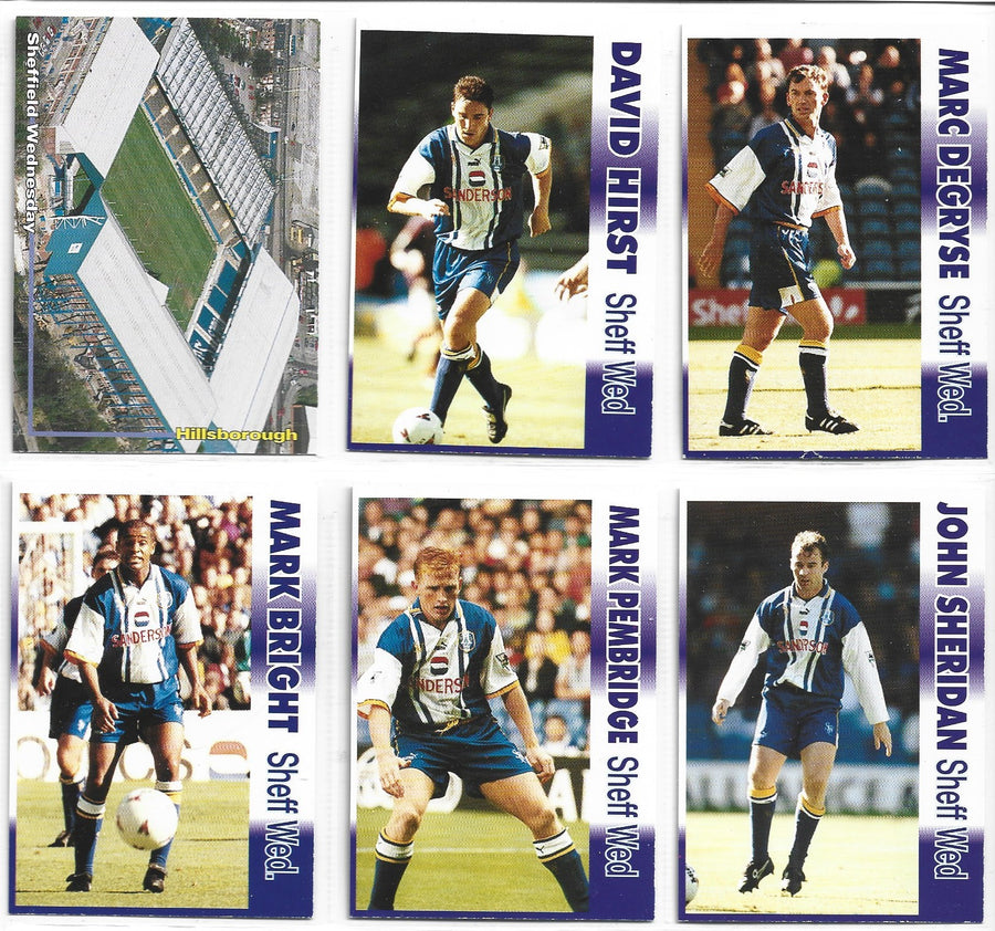 SHEFFIELD WEDNESDAY - FKS PUBLISHERS LTD 1995 - KOMPLETT LAGSETT